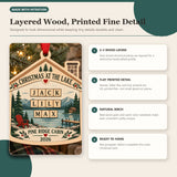 Personalized Lake House Family Wood Ornament - Custom Keepsake - image 4