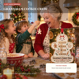 Personalized Grandmas Cookie Crew Wood Ornament - Custom Keepsake - image 3
