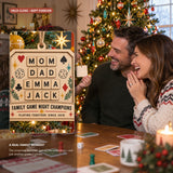 Personalized Family Game Night Wood Ornament - Custom Keepsake - image 4