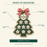 Personalized Grandma Christmas Tree Acrylic Ornament - Custom Names Keepsake - image 2