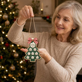 Personalized Grandma Christmas Tree Acrylic Ornament - Custom Names Keepsake - image 5