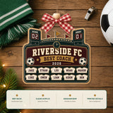 Personalized Soccer Scoreboard Acrylic Ornament - Custom Names Keepsake - image 6