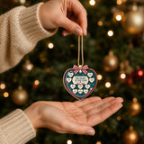 Personalized Healthcare Heart Stethoscope Acrylic Ornament - Custom Names Keepsake - image 7