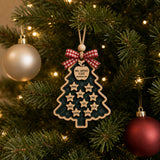 Personalized Teacher Little Stars Wood Ornament - Custom Class Names Keepsake - image 3