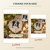 Personalized Pet Memorial Acrylic Ornament - Custom Photo Keepsake - image 3