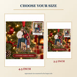 Personalized Family Photo Acrylic Ornament - Custom Photo Keepsake - image 3