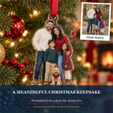 Personalized Family Photo Acrylic Ornament - Custom Photo Keepsake - image 5