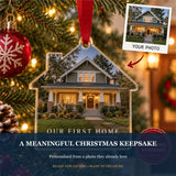 Personalized First Home Acrylic Ornament - Custom Photo Keepsake - image 5