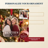 Personalized Best Friends Acrylic Ornament - Custom Photo Keepsake - image 7