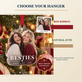 Personalized Best Friends Acrylic Ornament - Custom Photo Keepsake - image 8