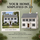 Personalized Colonial Revival 3D Ornament - Custom Christmas Keepsake - image 4