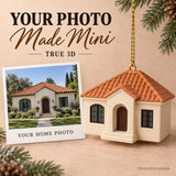 Personalized Spanish Mediterranean 3D Ornament - Custom Christmas Keepsake - image 1