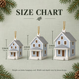 Personalized Coastal Cottage 3D Ornament - Custom Christmas Keepsake - image 5