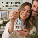 Personalized Coastal Cottage 3D Ornament - Custom Christmas Keepsake - image 8