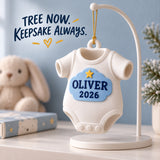 Personalized Baby's First Christmas Onesie 3D Ornament - Custom Christmas Keepsake - image 9