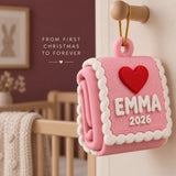 Personalized Baby's First Christmas Blanket 3D Ornament - Custom Christmas Keepsake - image 9
