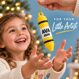 Personalized Crayon 3D Ornament - Custom Christmas Keepsake - image 8