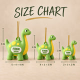 Personalized Dinosaur 3D Ornament - Custom Christmas Keepsake - image 5