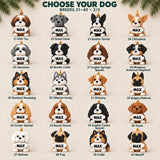 Personalized Dog Name Plaque 3D Ornament - Custom Pet Christmas Keepsake - image 10