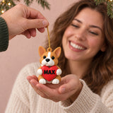 Personalized Heart Dogs 3D Ornament - Custom Christmas Keepsake - image 8