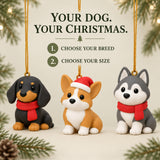 Dog Breeds Christmas 3D Ornament - Custom Breed Keepsake - image 7