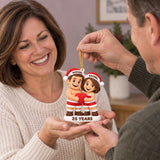 Personalized 25th Anniversary 3D Ornament - Custom Christmas Keepsake - image 8