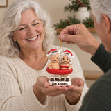 Personalized Beach Santa 3D Ornament - Custom Christmas Keepsake - image 8