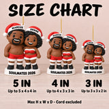Personalized Soulmates 3D Ornament - Custom Christmas Keepsake - image 5