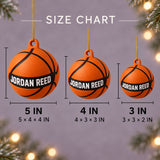 Personalized Basketball 3D Ornament - Custom Christmas Keepsake - image 5