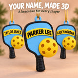 Personalized Pickleball 3D Ornament - Custom Christmas Keepsake - image 7