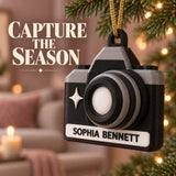 Personalized Camera 3D Ornament - Custom Christmas Keepsake - image 2