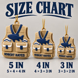 Personalized Fishing Vest 3D Ornament - Custom Christmas Keepsake - image 5
