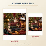 Personalized Book Lover Acrylic Ornament - Custom Photo Keepsake - image 3