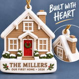 Personalized New Home House 3D Ornament - Custom Christmas Keepsake - image 6