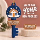 Personalized New Home Key 3D Ornament - Custom Christmas Keepsake - image 7
