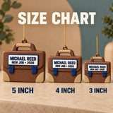Personalized New Job Briefcase 3D Ornament - Custom Christmas Keepsake - image 5
