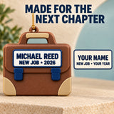 Personalized New Job Briefcase 3D Ornament - Custom Christmas Keepsake - image 7
