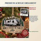 Personalized Camper RV Acrylic Ornament - Custom Photo Keepsake - image 2
