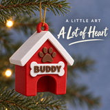 Personalized Doghouse 3D Ornament - Custom Christmas Keepsake - image 2