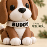 Personalized Chibi Dog 3D Ornament - Custom Christmas Keepsake - image 6