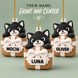 Personalized Cat Gift Box 3D Ornament - Custom Christmas Keepsake - image 7