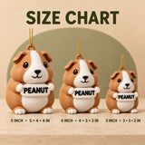 Personalized Guinea Pig 3D Ornament - Custom Christmas Keepsake - image 5