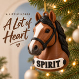 Personalized Stylized Horse Head 3D Ornament - Custom Christmas Keepsake - image 2