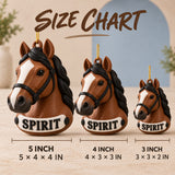 Personalized Stylized Horse Head 3D Ornament - Custom Christmas Keepsake - image 5