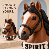Personalized Stylized Horse Head 3D Ornament - Custom Christmas Keepsake - image 6