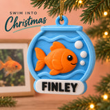 Personalized Fishbowl 3D Ornament - Custom Christmas Keepsake - image 9