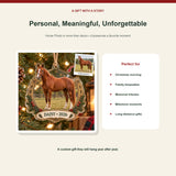 Horse personalized acrylic ornament - image 5