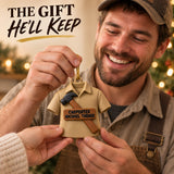 Personalized Carpenter Jacket Hammer 3D Ornament - Custom Christmas Keepsake - image 8