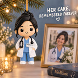Personalized Chibi Doctor 3D Ornament - Custom Christmas Keepsake - image 9