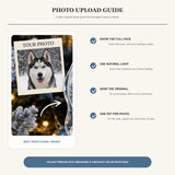 Personalized Snow Globe Dog Photo Acrylic Ornament - Custom Pet Keepsake - image 7